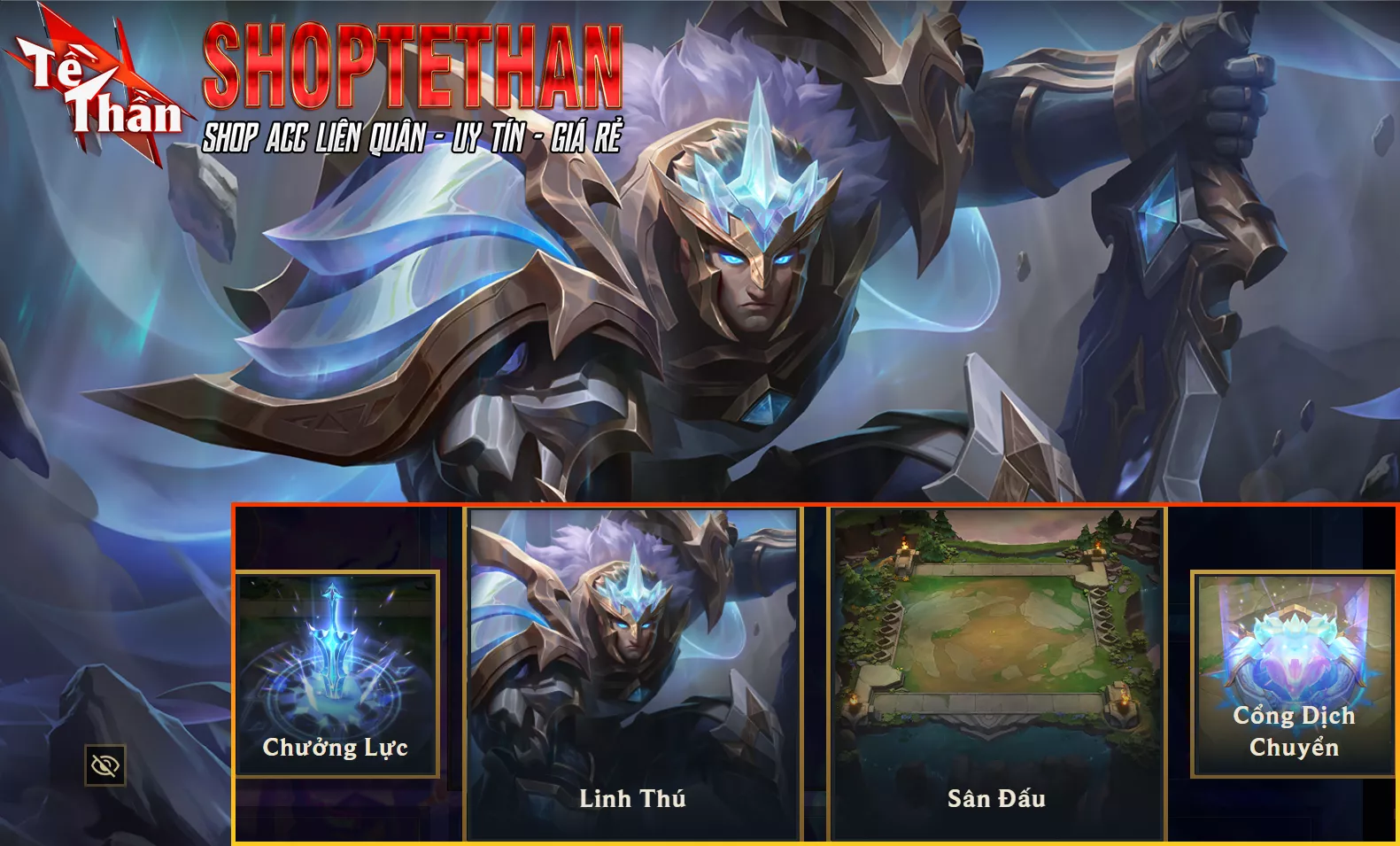 ACC CLONE TFT: Garen Sư Vương đột phá, chưởng Công lý Demacia Sư Vương, cổng Garen Sư Vương, mail ảo chưa xác minh, unrank lv1